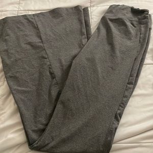 Gray Flare Leggings